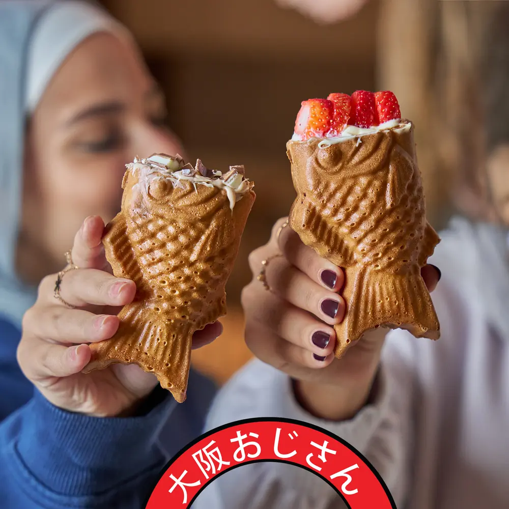 Taiyaki in hand